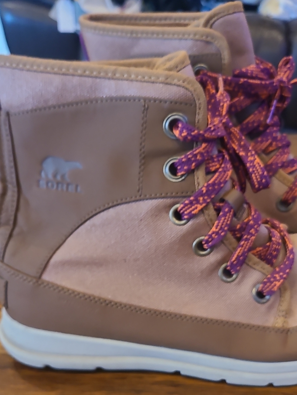 Women's Sorel Explorer 1964 Waterproof camel/nutmeg Winter Boots. Size 10 - Picture 2 of 7